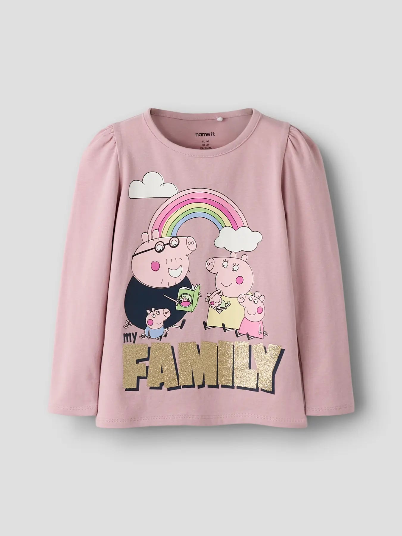 PREORDER | NMFNORA PEPPA LS TOP - Keepsake Lilac